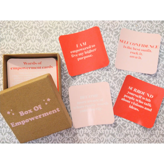 Box of Empowerment (Words of Empowerment Cards)