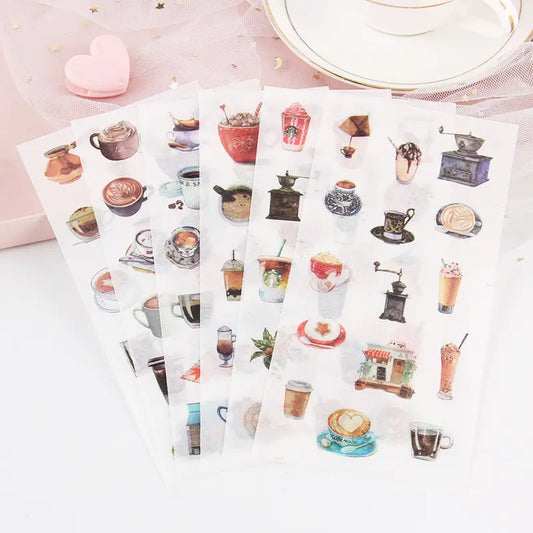 Themed Washi Sticker Sheets