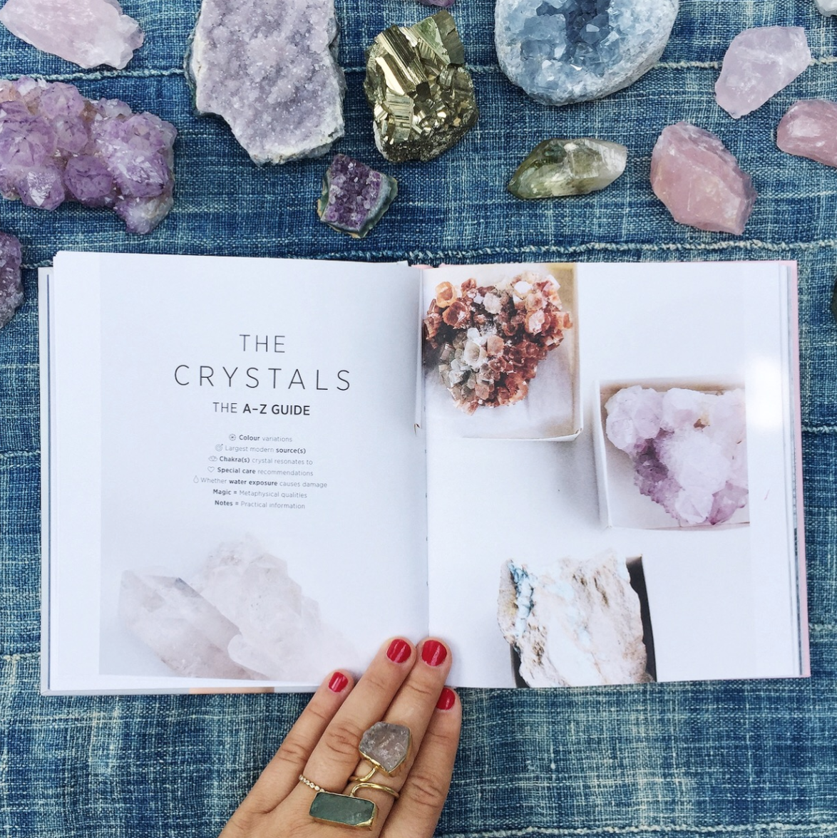 Crystals: The Modern Guide to Crystal Healing Hardcover Book