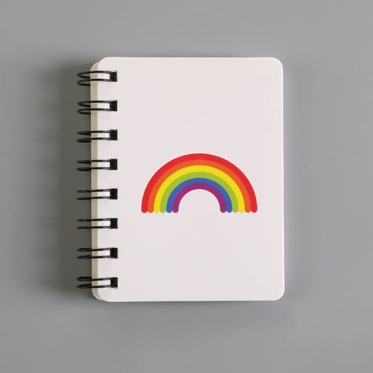 Mini Rainbow Notebook
