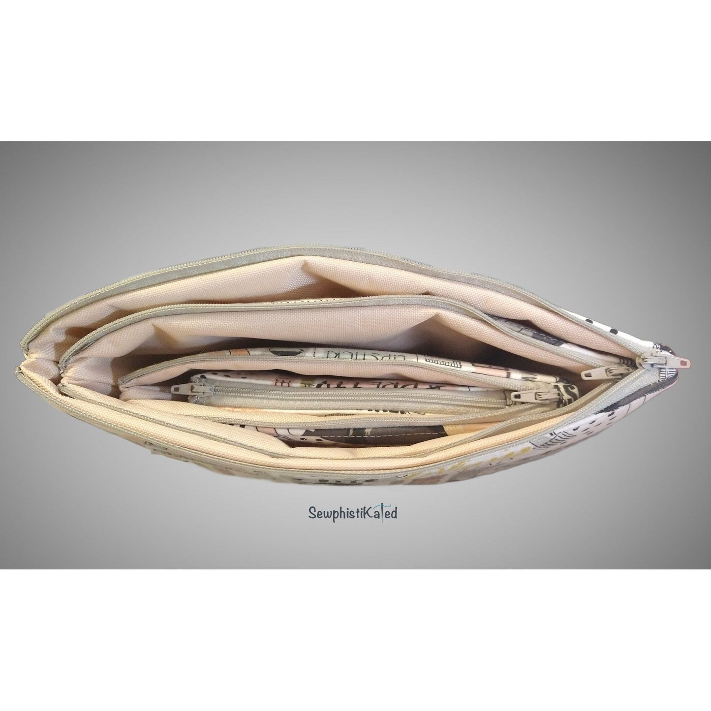 Glam Squad 4pc Makeup Bag Set