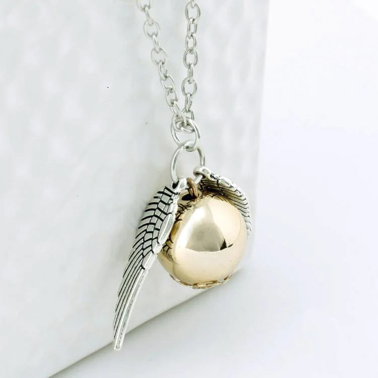 Golden Snitch Pendant Necklace
