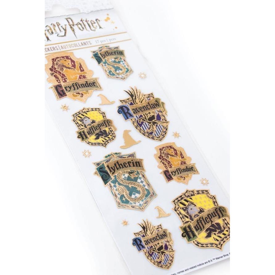 Harry Potter Faux Enamel House Crest Stickers