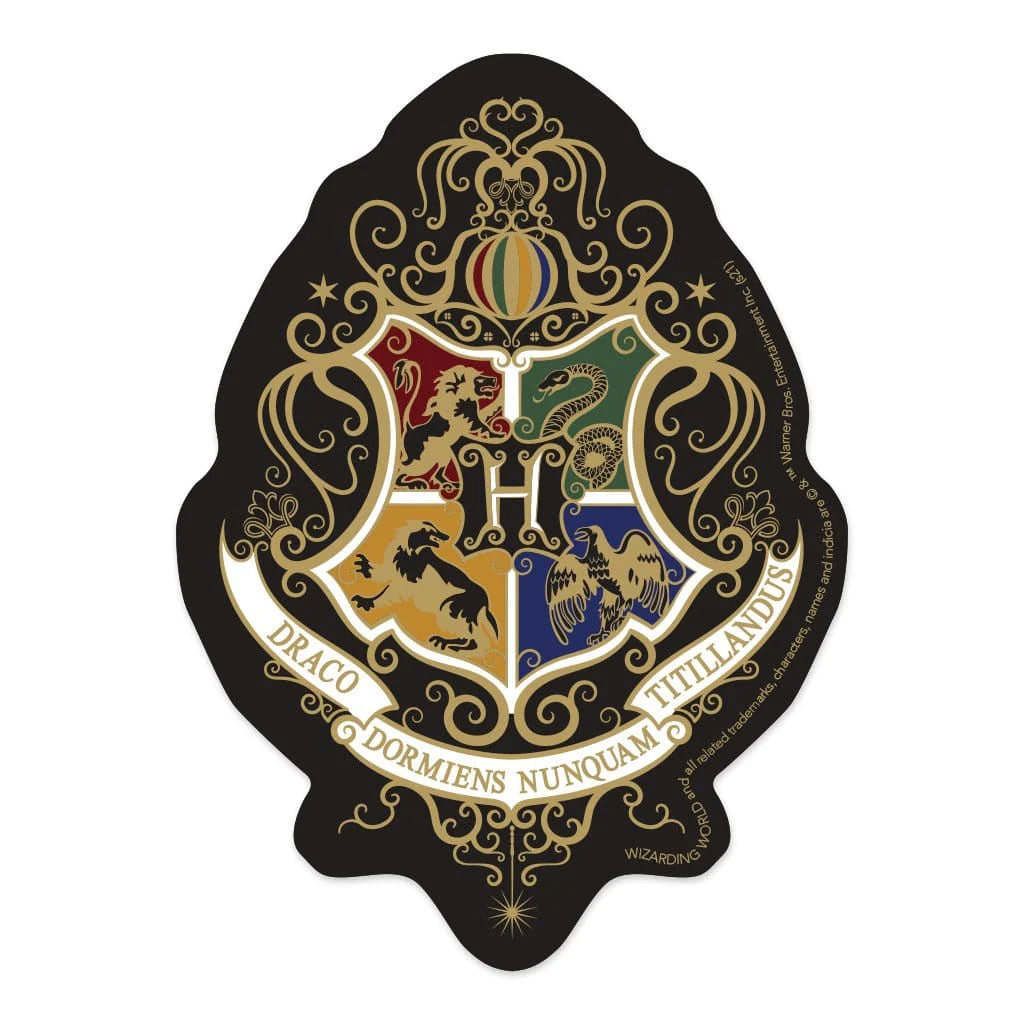 Harry Potter Knocturn Hogwarts Crest Vinyl Sticker