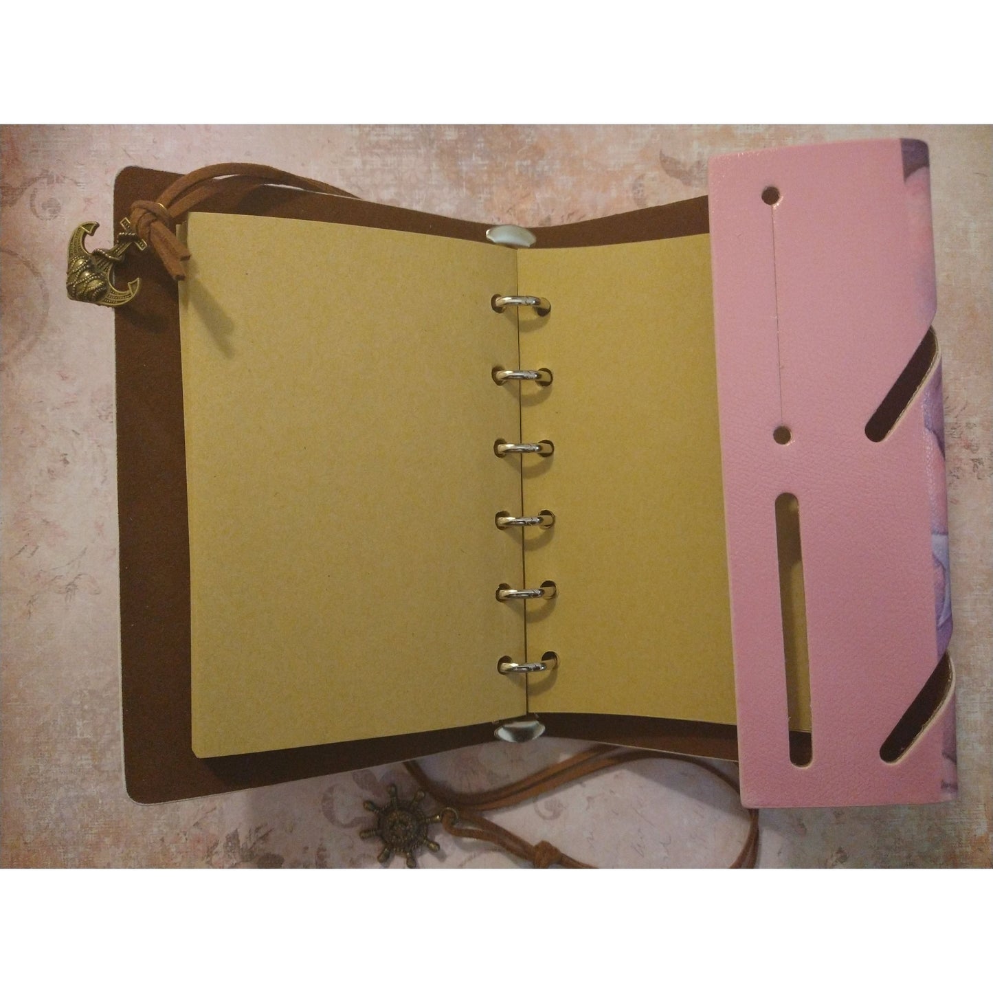 Moon Bedtime Faux Leather Bound Journal