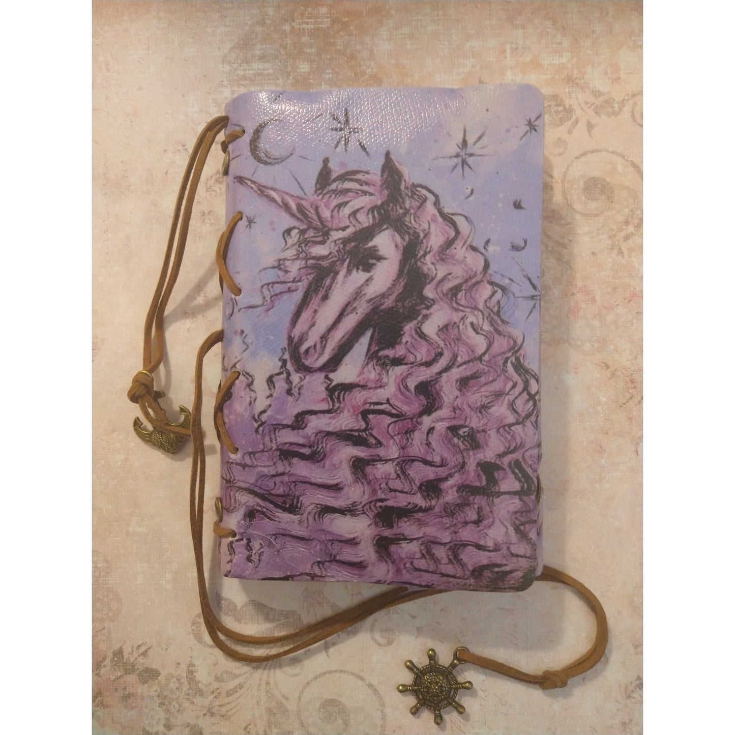 Unicorn Faux Leather Bound Journal