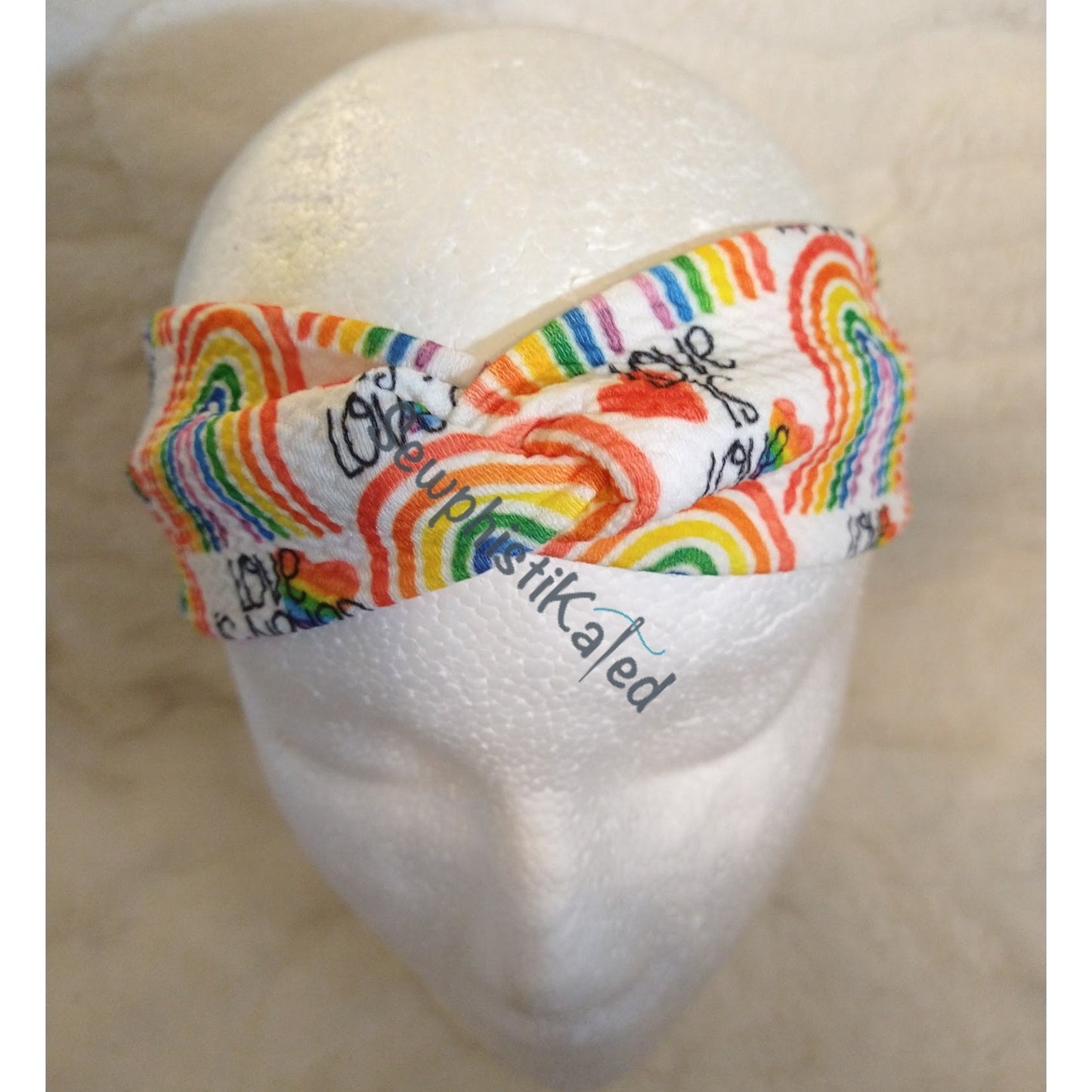 Love is Love Pride Headbands & Scrunchies