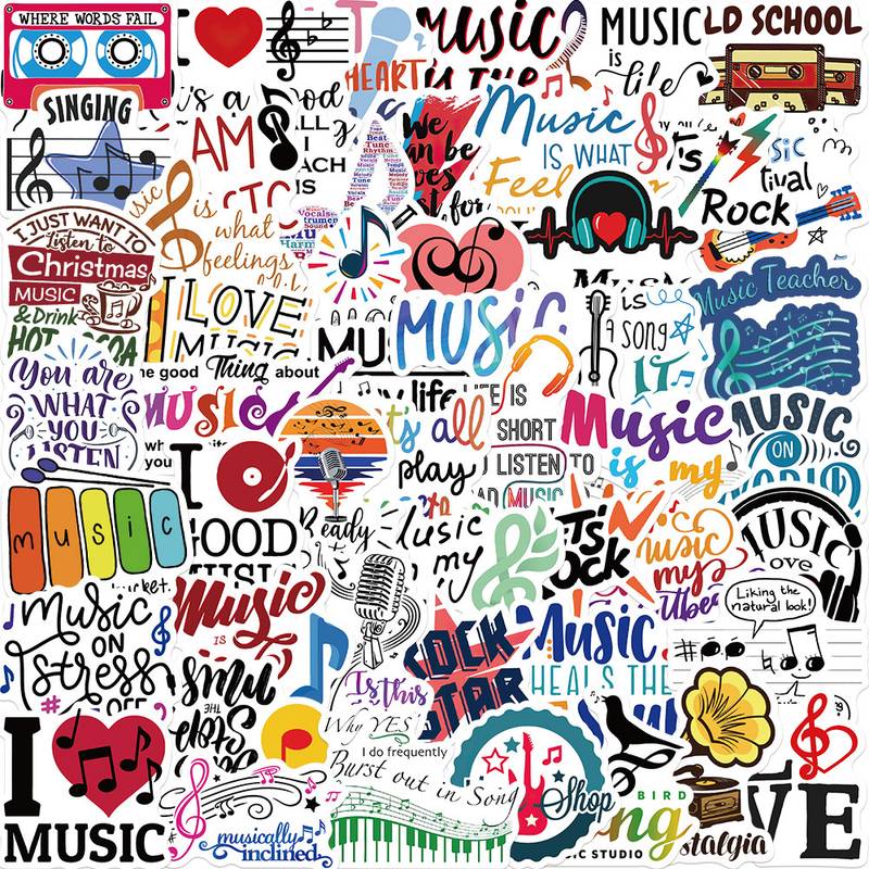 Music Lover Stickers