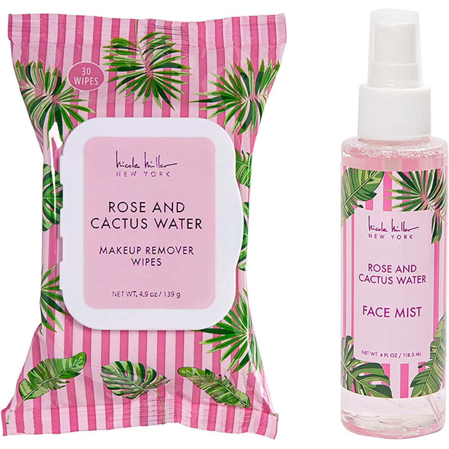 Rose and Cactus Water Glow & Go Set
