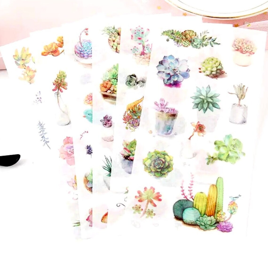 Plant Lover Washi Sticker Sheets
