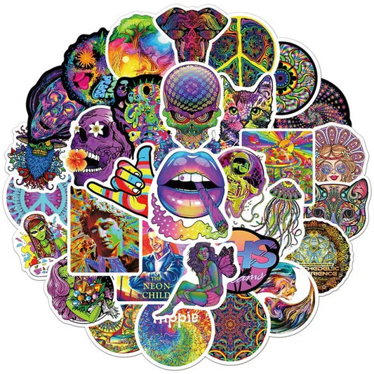 Psychedelic Stickers