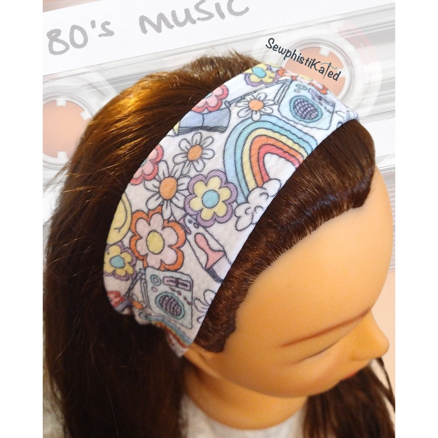 Retro 80's Headbands & Scrunchies