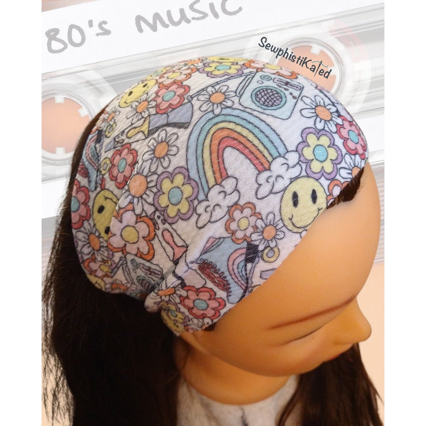 Retro 80's Headbands & Scrunchies
