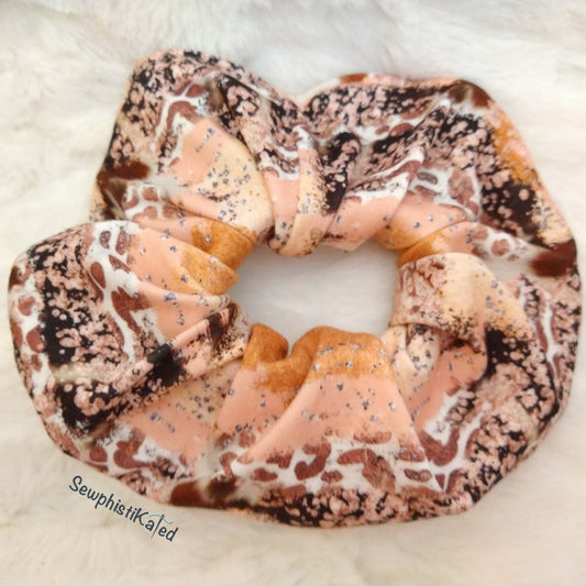 Rose Gold Glamour Scrunchies