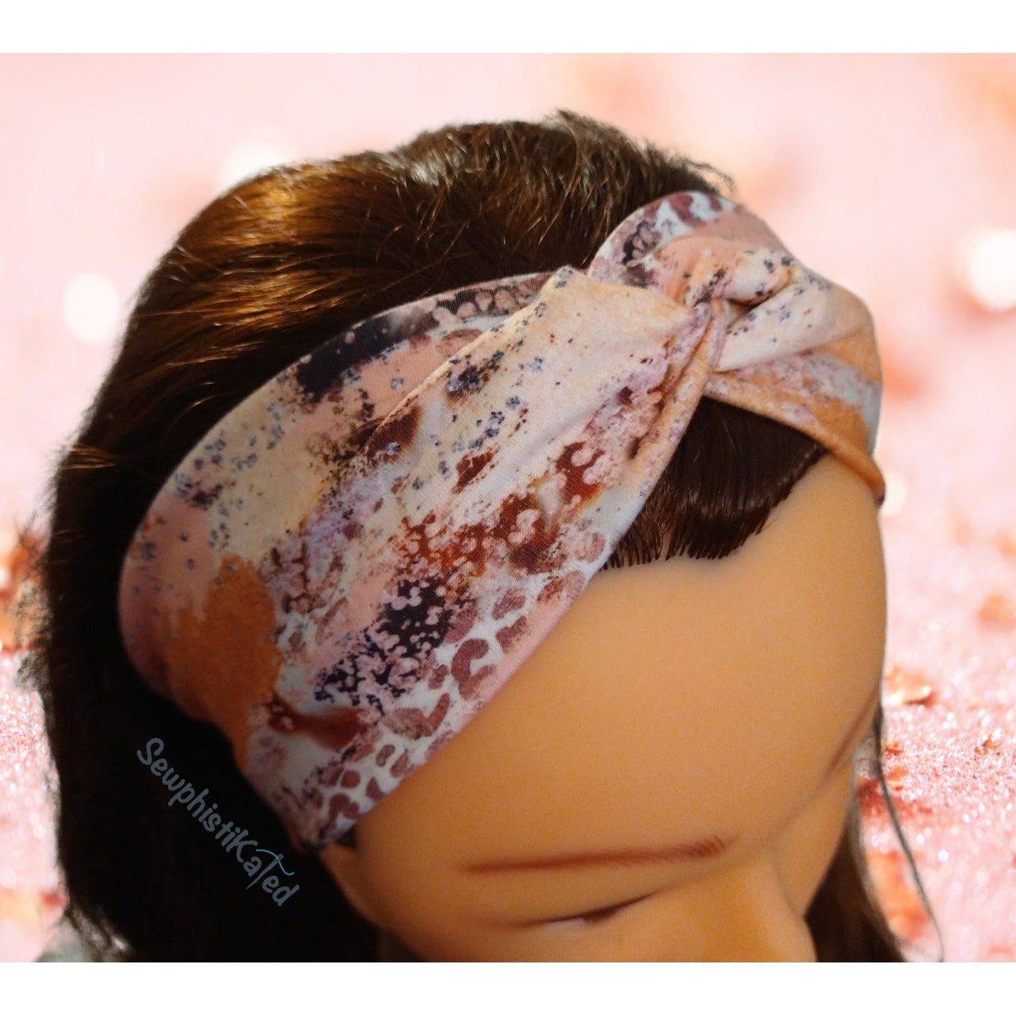 Rose Gold Glamour Headbands & Scrunchies
