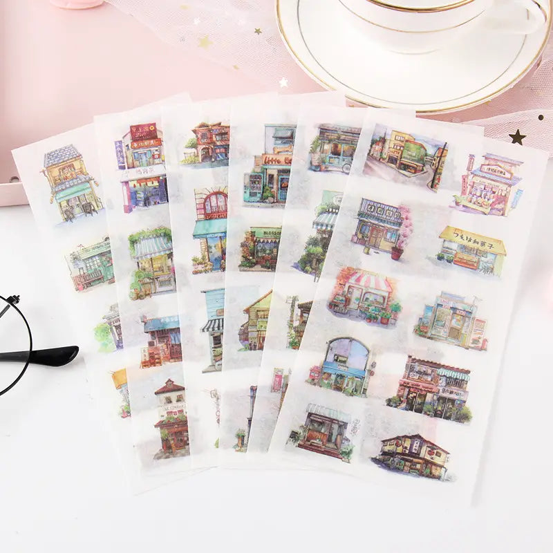 Themed Washi Sticker Sheets