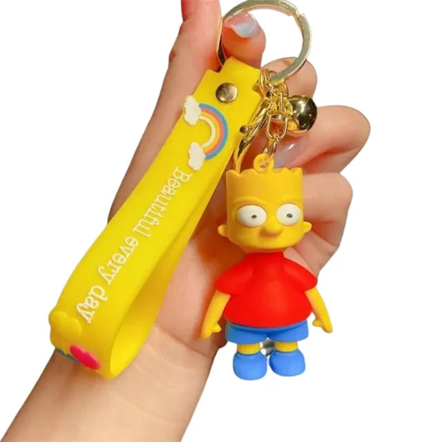 Simpson Family Keychain