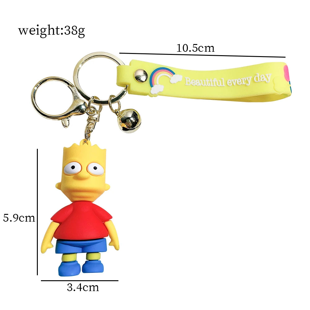 Simpson Family Keychain
