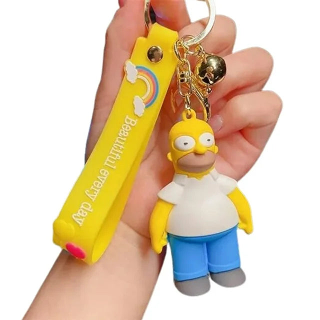 Simpson Family Keychain
