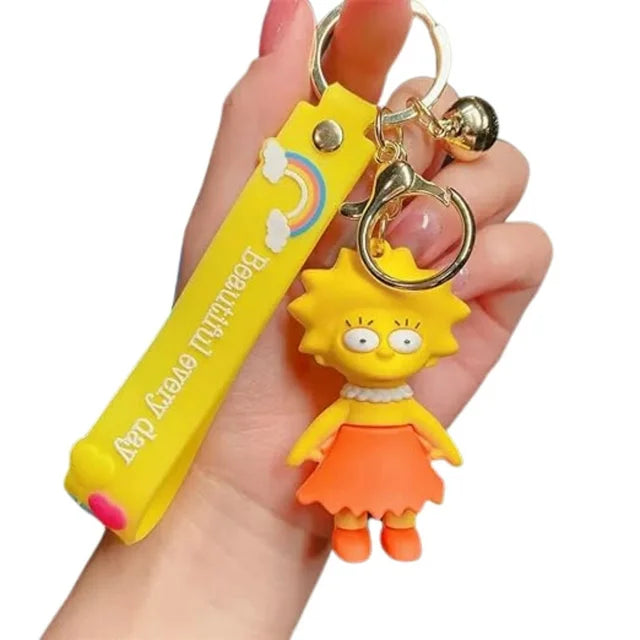 Simpson Family Keychain