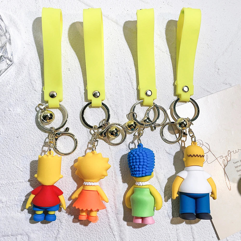 Simpson Family Keychain