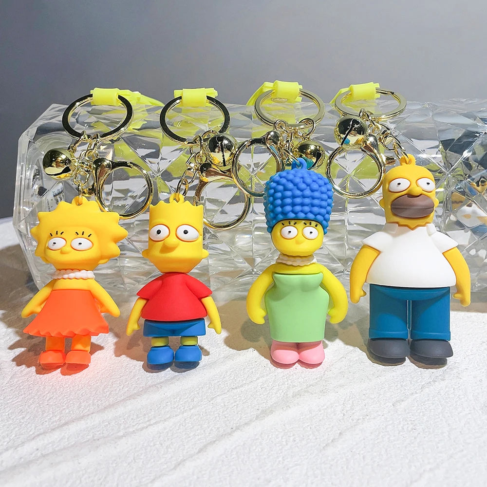 Simpson Family Keychain