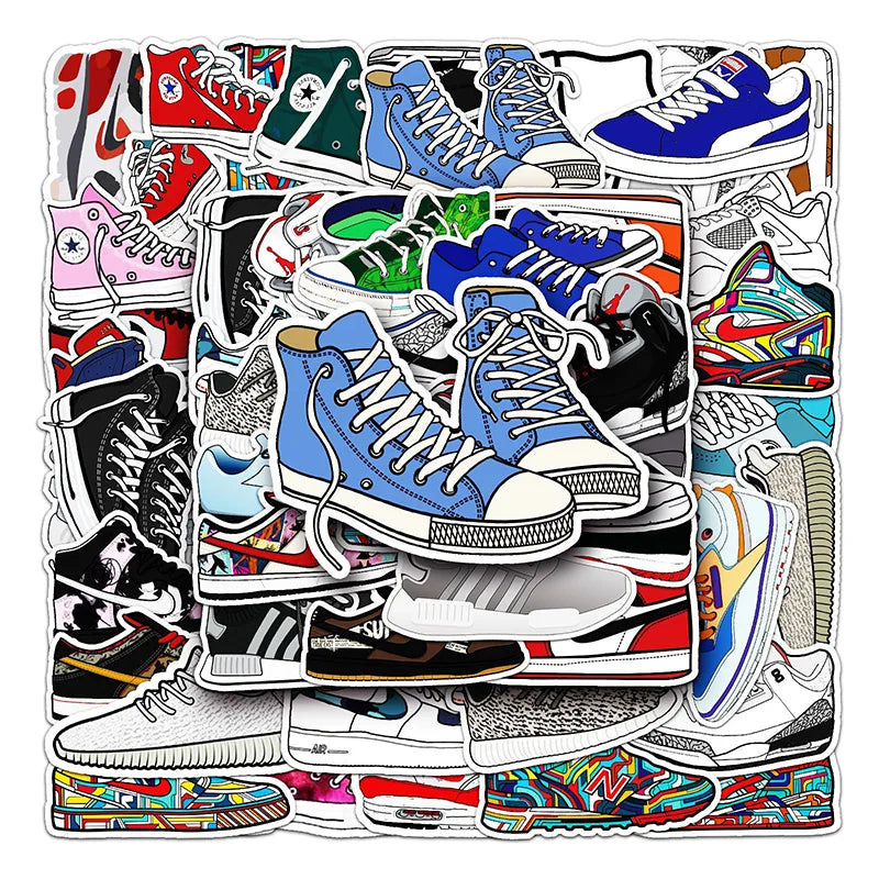 Sneakers 50pc Sticker Pack