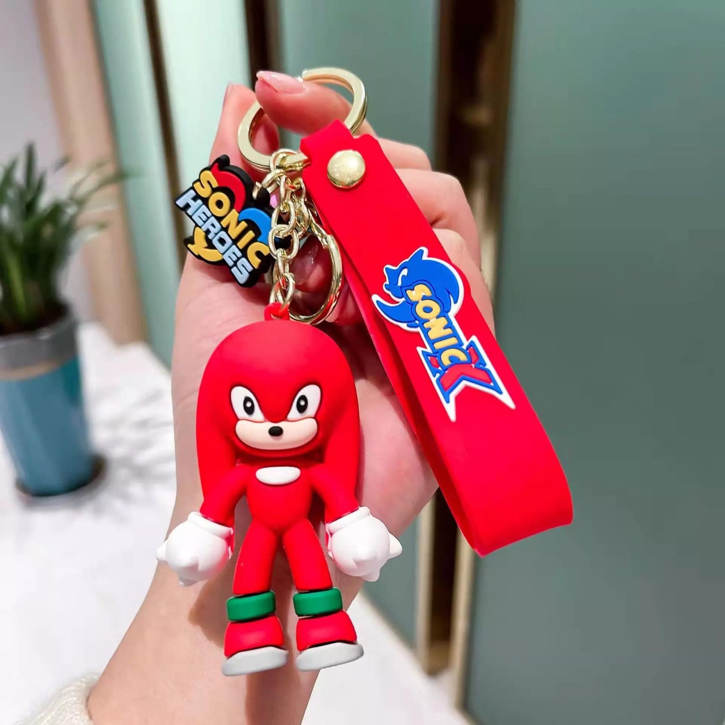 Fast Hedgehog Game Keychain
