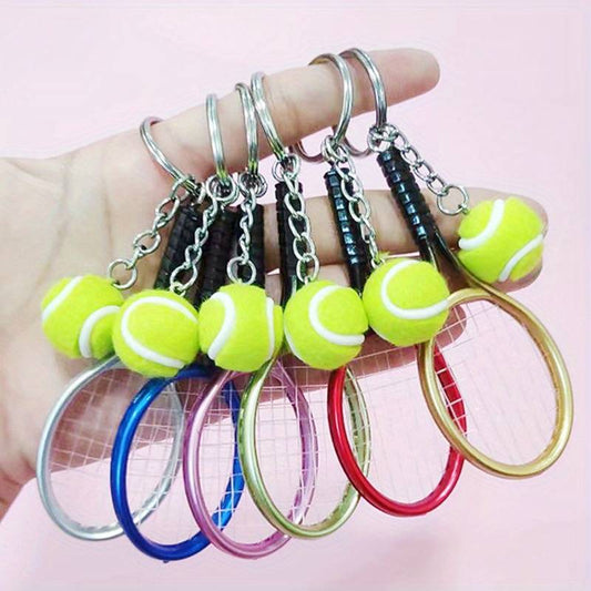 Tennis Keychain