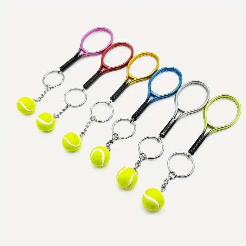 Tennis Keychain
