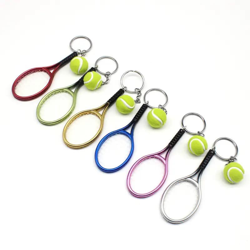 Tennis Keychain