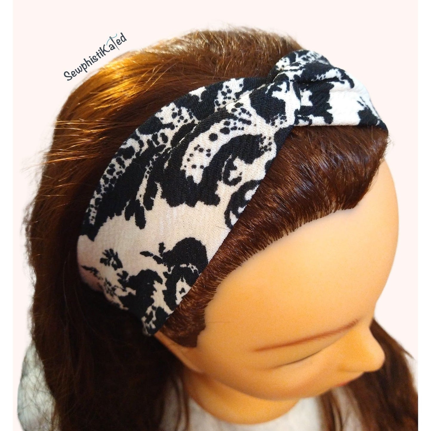 Victorian Twisted Headband & Scrunchie