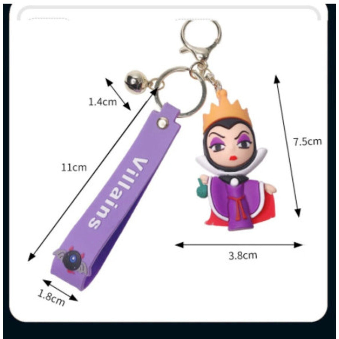 Villains Keychain
