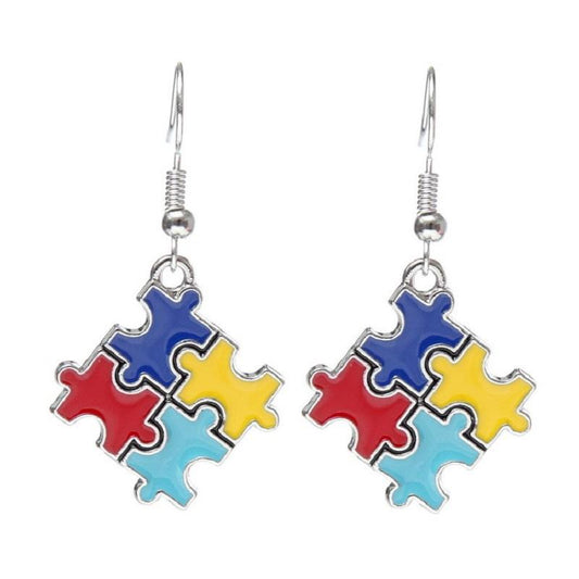Autism Awareness Earrings