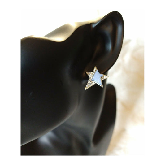 Blue Star Fashion Earrings