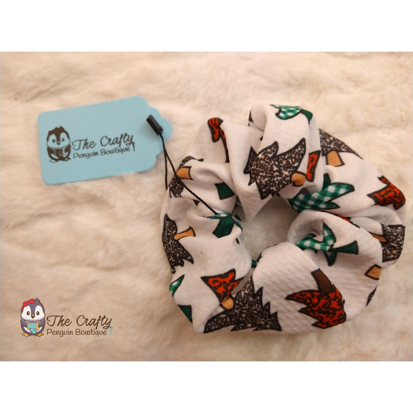 Christmas Trees Headband & Scrunchie