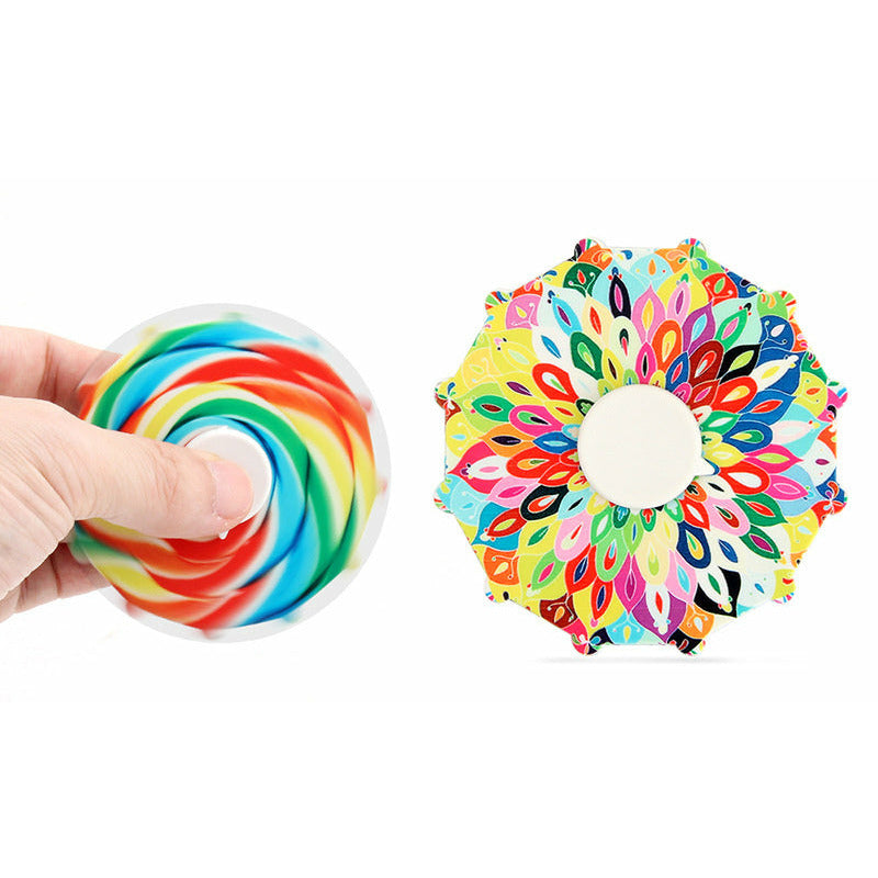 Colorful Painted Fidget Spinner