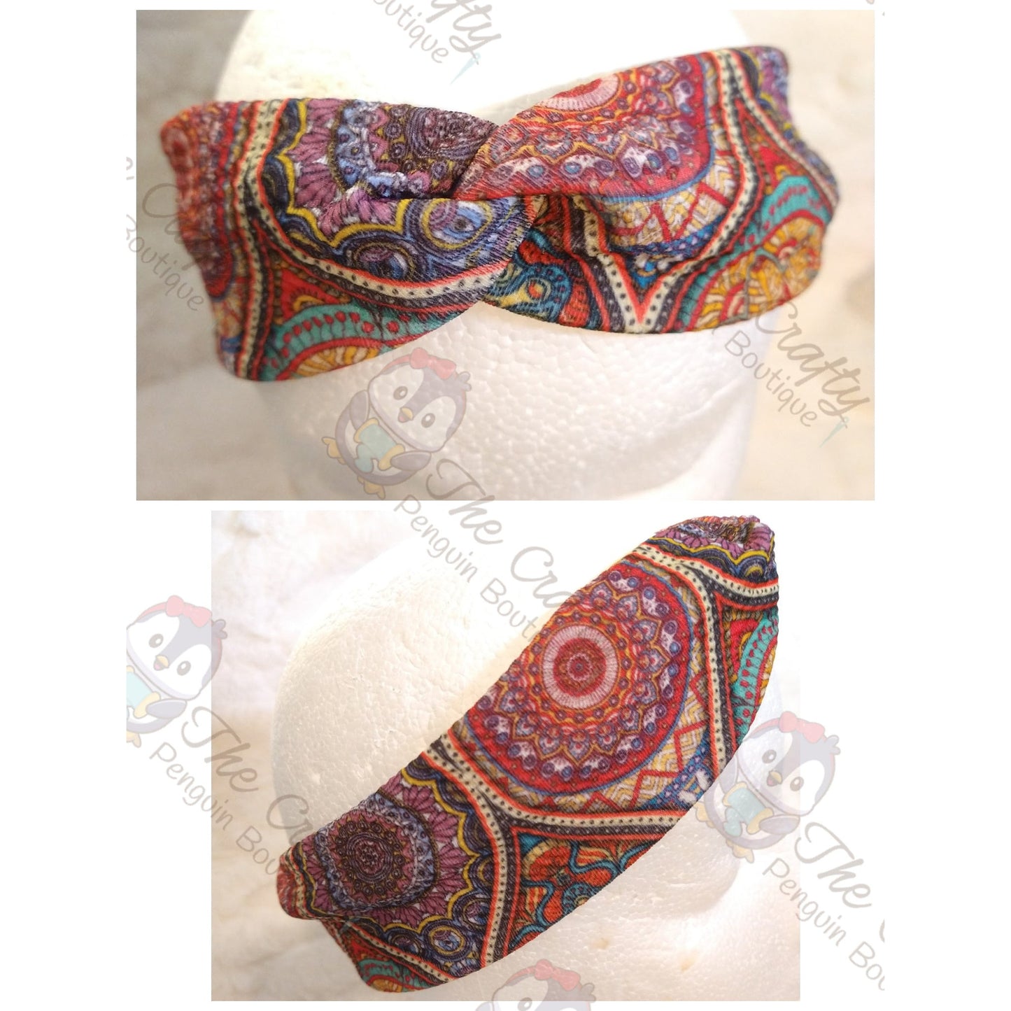 Colorful Mandalas Headbands & Scrunchies