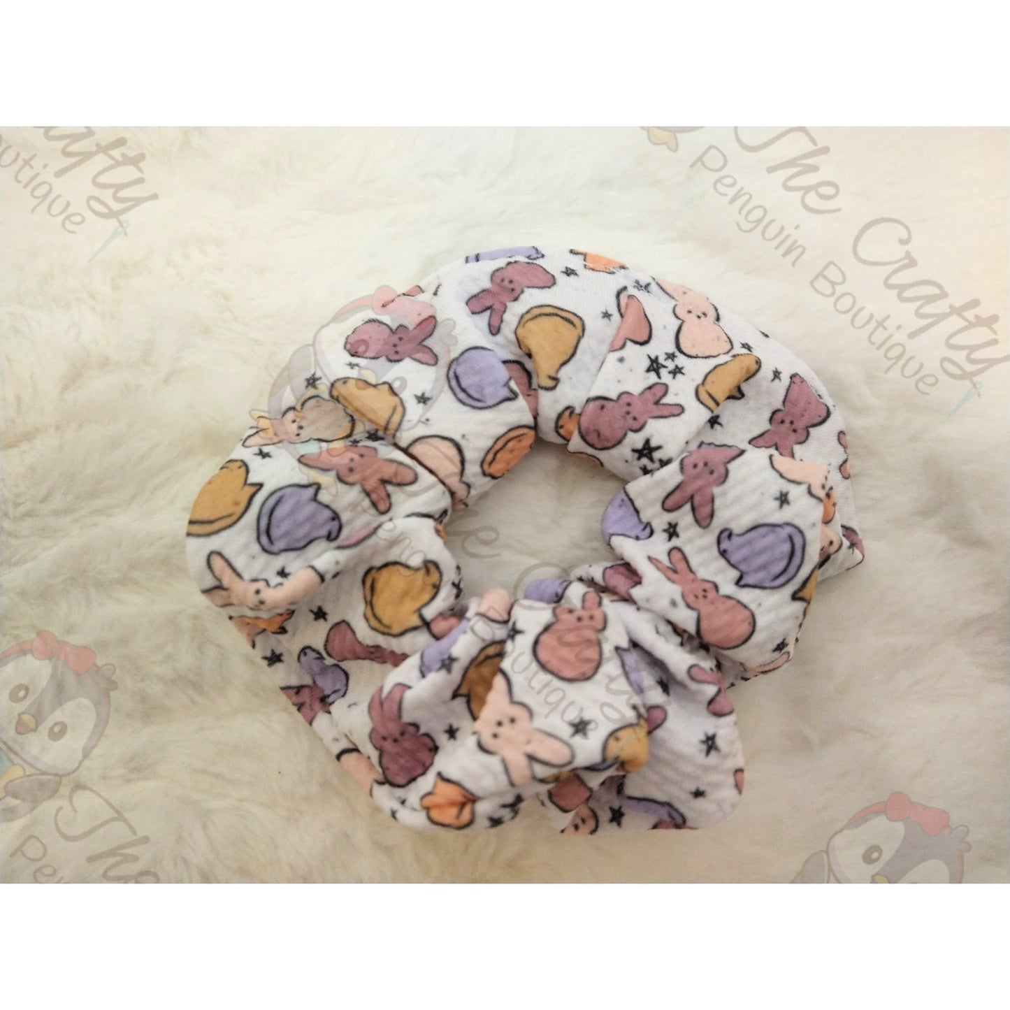 Easter Peeps Headband & Scrunchie