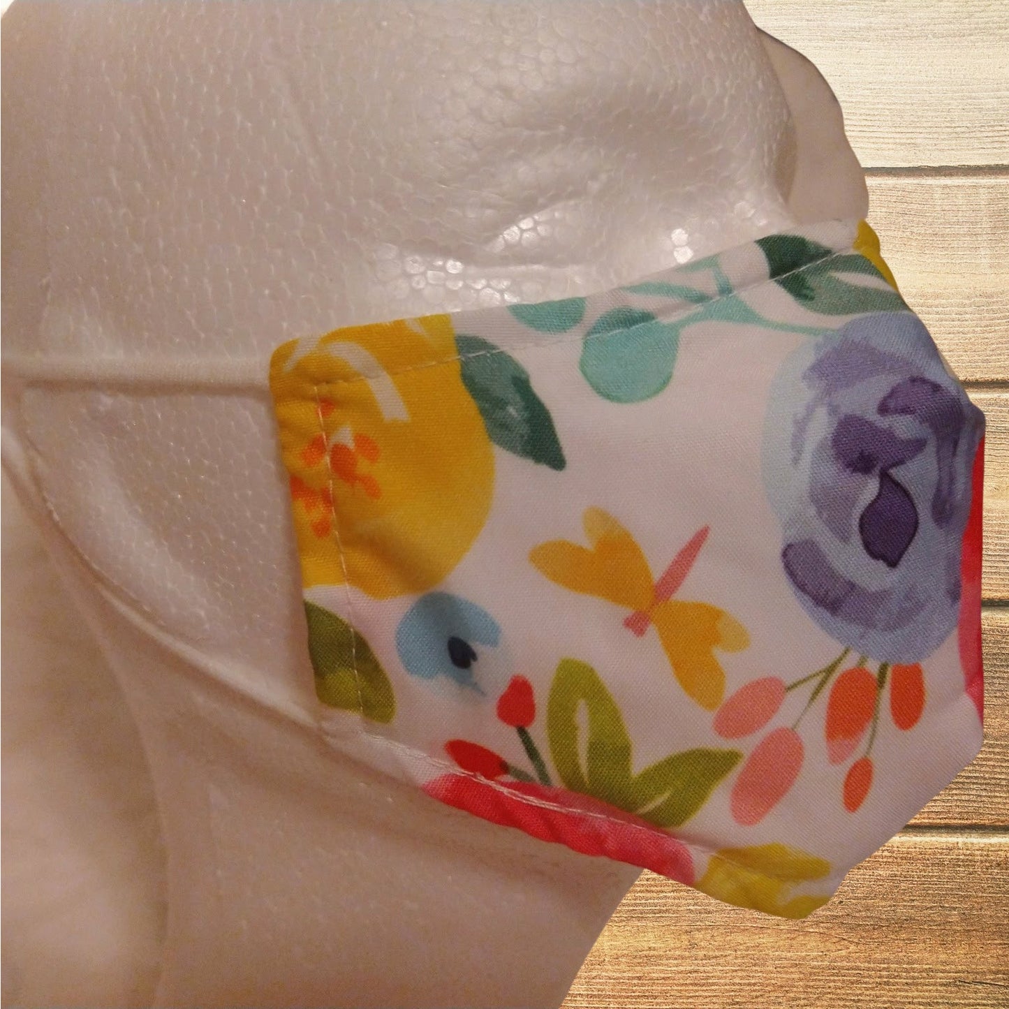 Floral Kids Face Mask