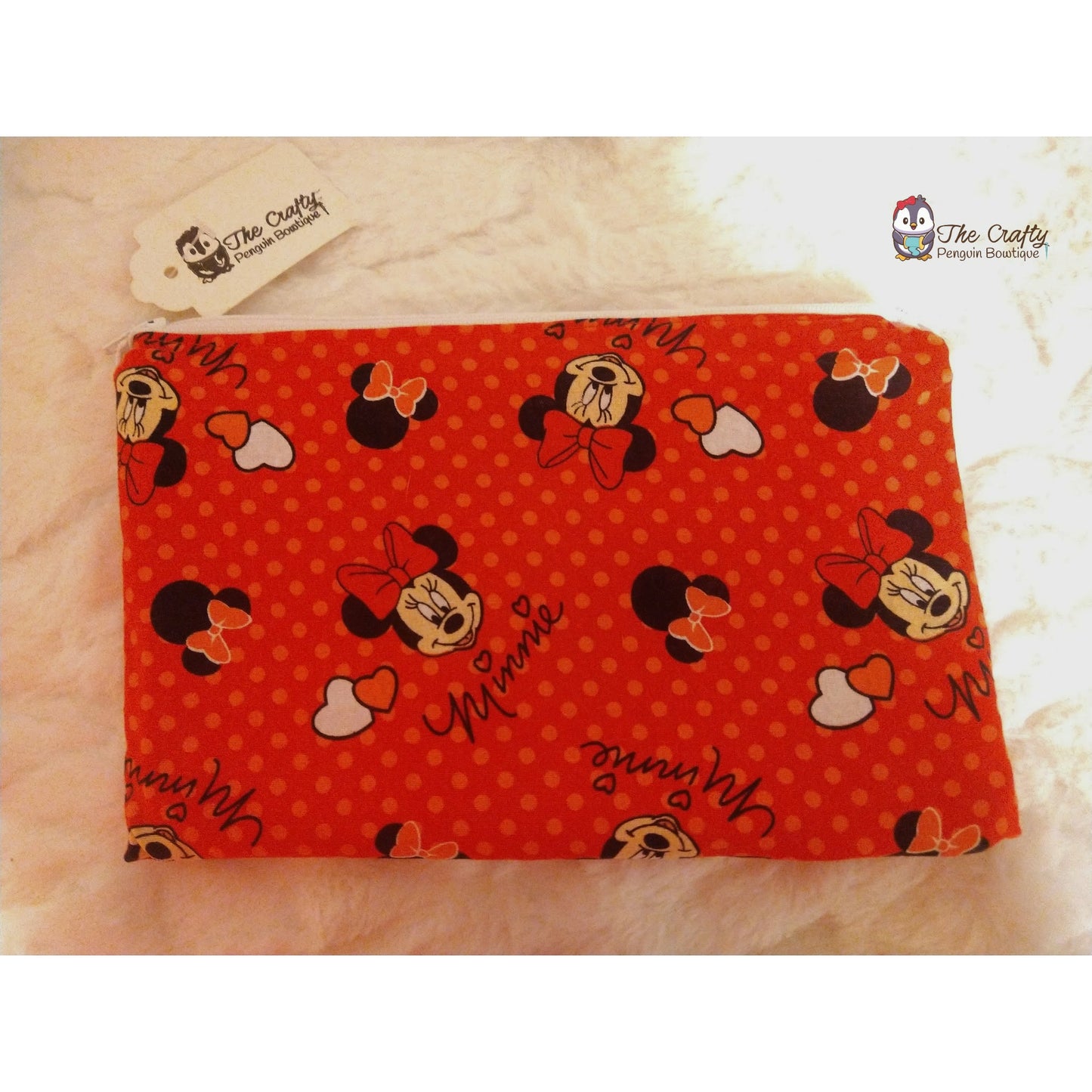Famous Mice Lined Cosmetic Bags