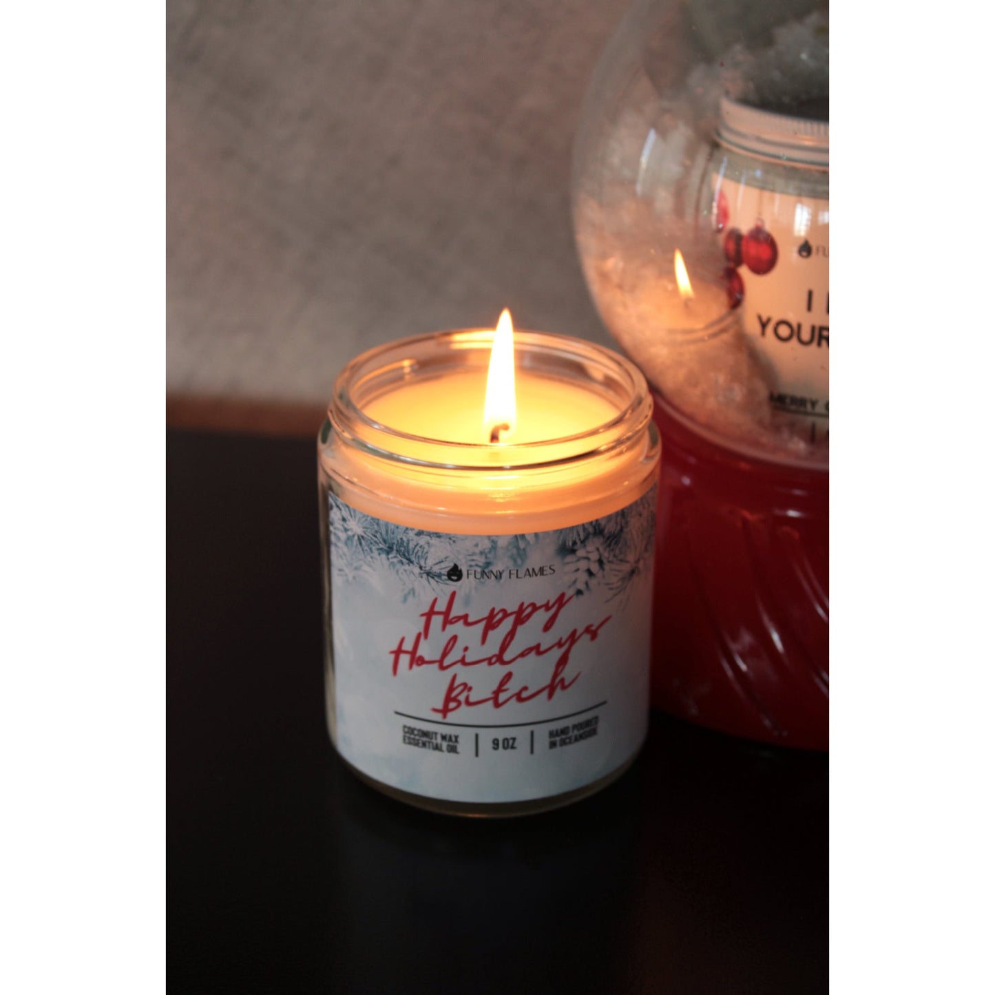 Happy Holidays B*tch Holiday Candle