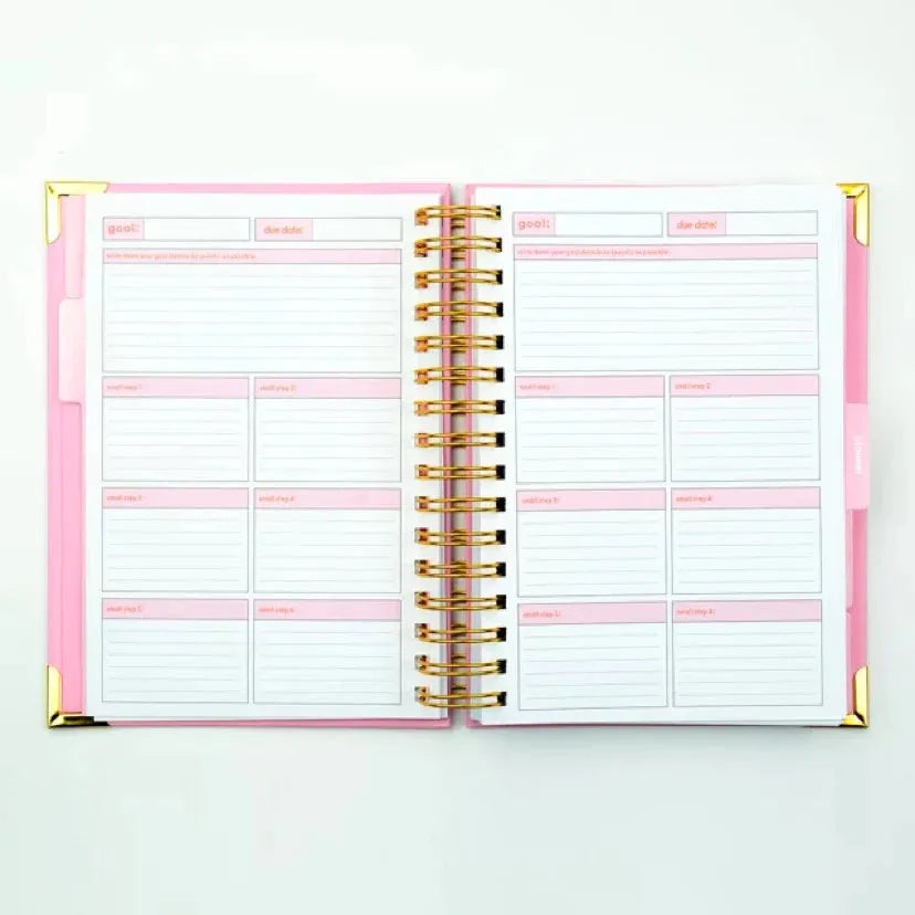 Hardcover Goals Planner