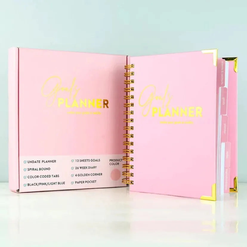Hardcover Goals Planner