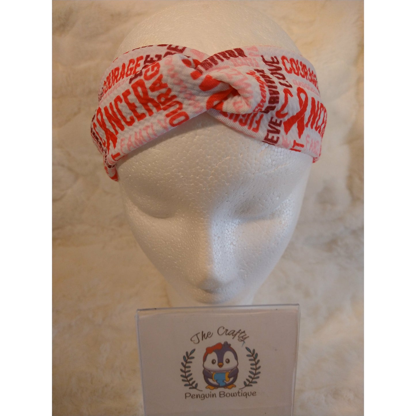 Breast Cancer Awareness Twisted Headbands