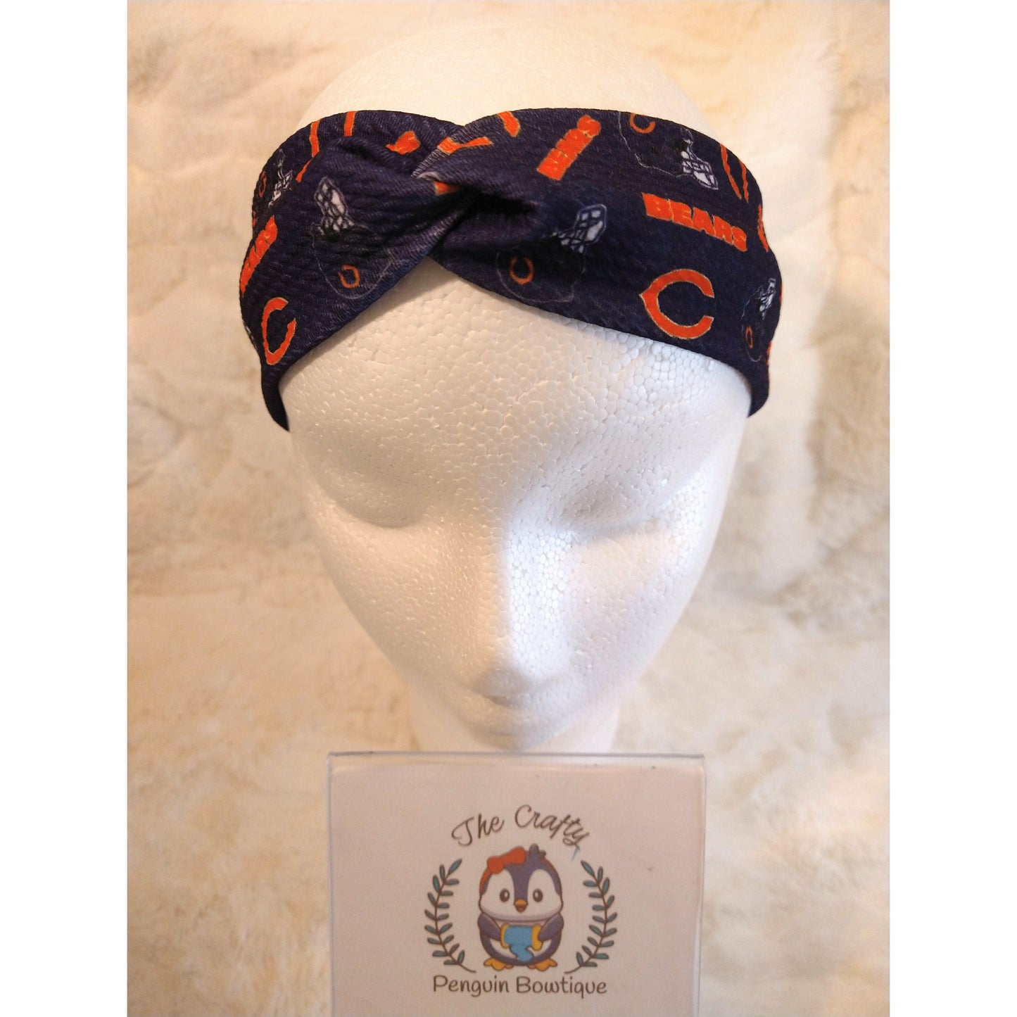 Chicago Football Team Twisted Headband