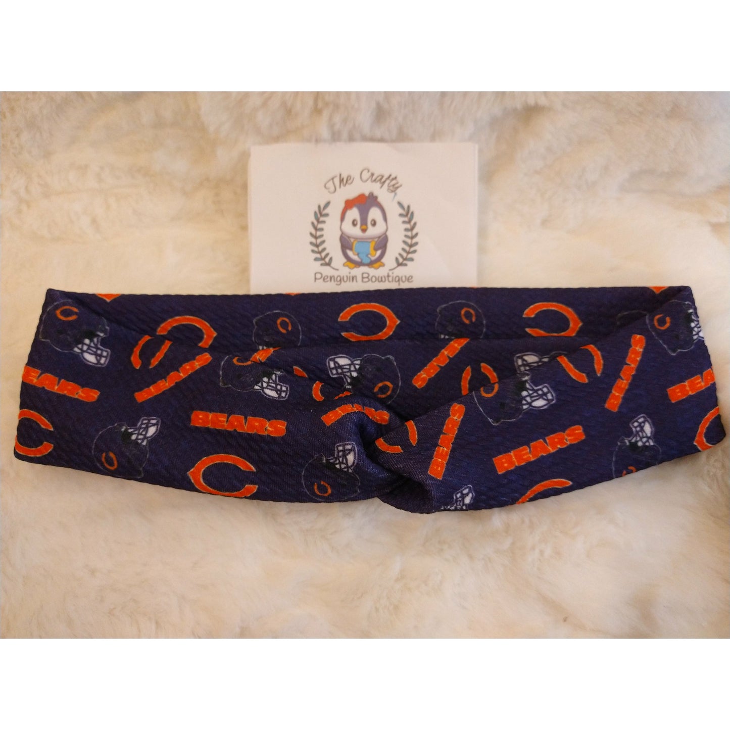 Chicago Football Team Twisted Headband
