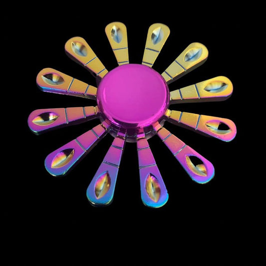 Metal Iridescent Fidget Spinner