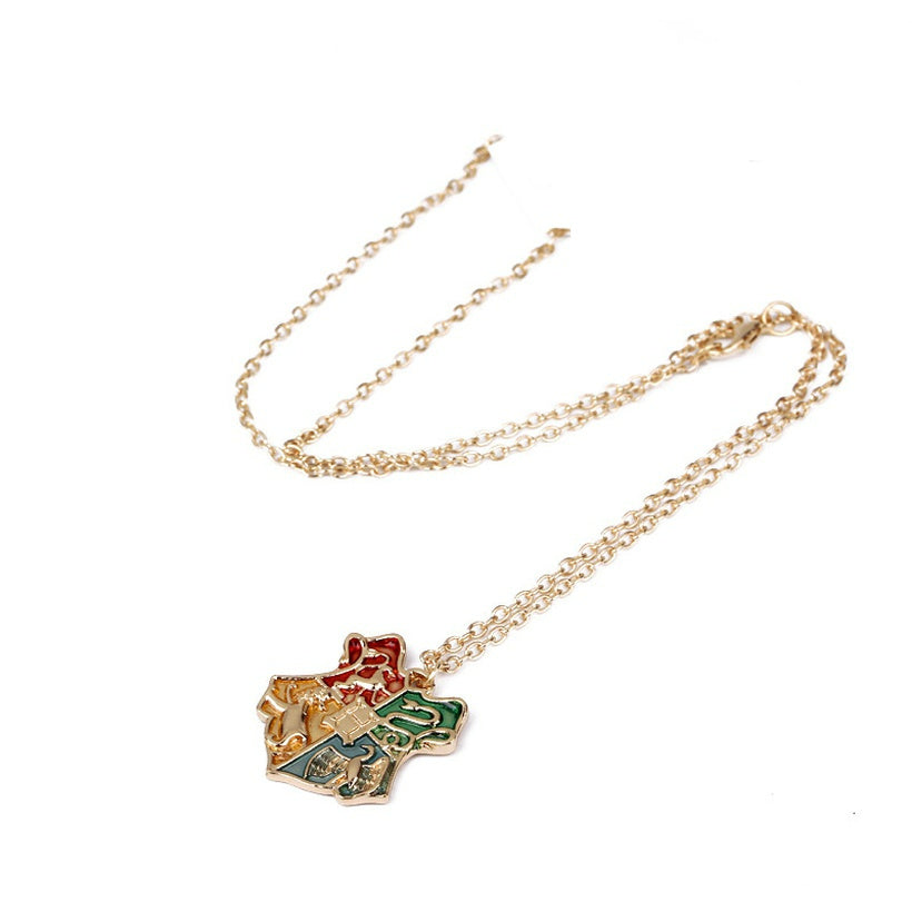 HW Crest Pendant Necklace