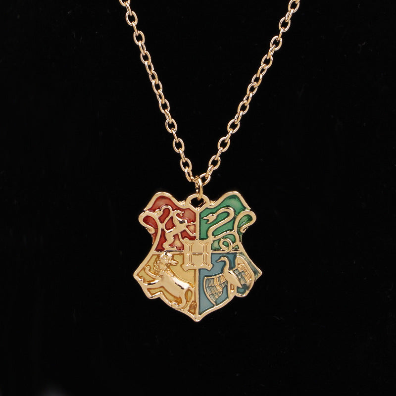 HW Crest Pendant Necklace